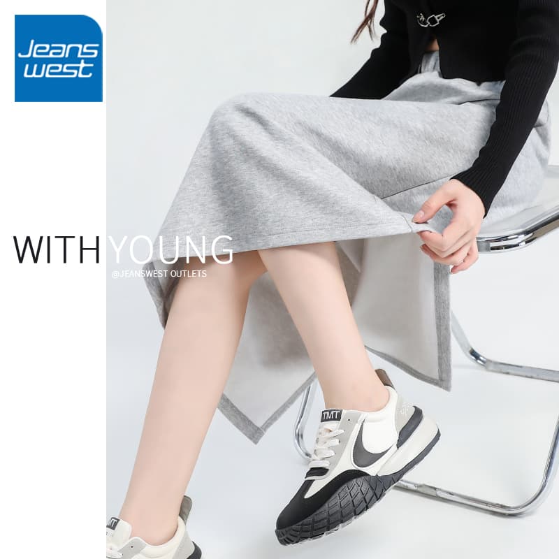 スリットスカート 美シルエット サイドスリットスカート