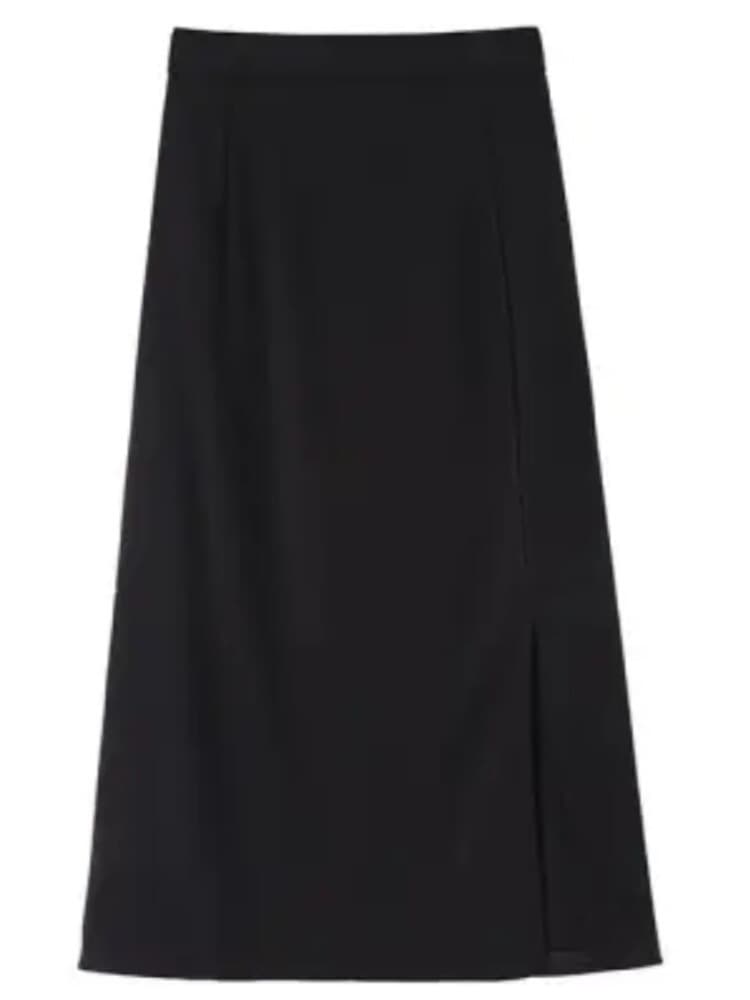 スリットスカート すっきりシルエット スリットスカート